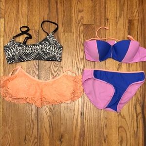 Like new Xhilaration swimsuits Sz S and M